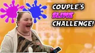 COUPLE'S SLIME CHALLENGE!!! | Wendy's, Slime, Public Embarrassment, and More!