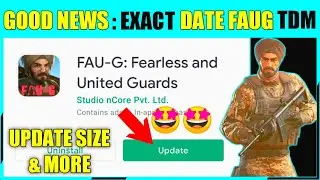 Faug | Faug Game New Update | Faug New Update | Faug Beta Download Link | Faug Tdm Release Date