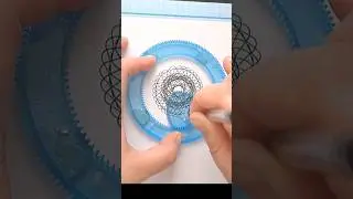 #shorts Basic #spirograph patterns for calm anxiety #spinograph #relaxingdrawing