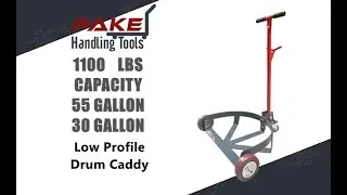 Pake Handling Tools - 55 Gallon Drum Caddy Install