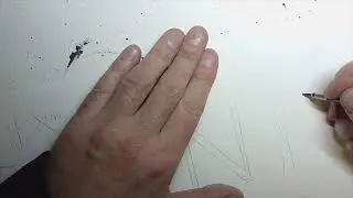 Roman Capitals, double pencils