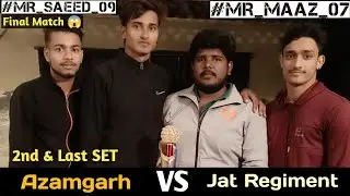 Jat Regiment VS Azamgarh | Final Match |{ #mr_saeed_09 & #mr_maaz_07 } All India Volleyball Nainital