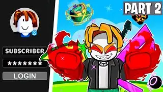I Upgraded My Subscriber Account In Blox Fruits Roblox | Part 2