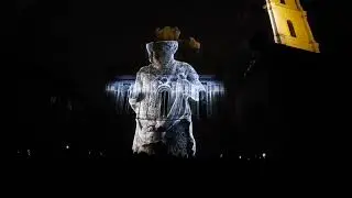 Vilnius' 700th Anniversary. Lights Festival Puzzle.