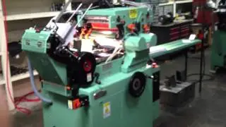 FOR SALE Halm jet press rebuilt LIKE NEW model JPTWODP sn 3638