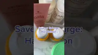 Save or Spurge: Hair Edition! ​⁠ ​⁠ ​⁠ #haircare #haircareroutine #haircaresecrets #briogeo #olaplex
