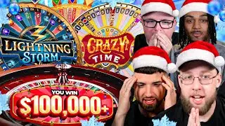 I WON $100,000 IN A HIGHROLLER GAMBLING SESSION WITH MY FRIENDS (CHRISTMAS SPECIAL)