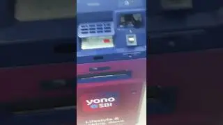 how to widrawal money from sbi atm machine