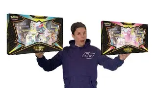 Pok&eacute;mon Shining Fate Crobat Vmax Premium collection box & Dragapult Vmax premium collection box