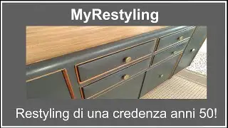Restyling di una credenza anni '50