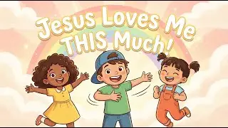 Jesus Loves Me This Much | Fun Kids Worship Song with Motions | Christian Children’s Music