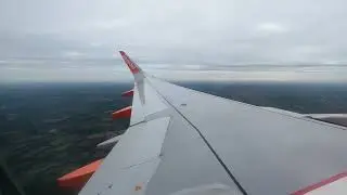 EasyJet landing to London Gatwick 07 August 2025