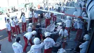 Training pit stop