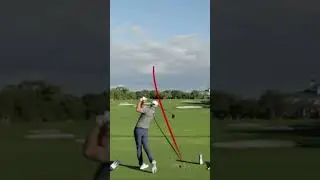 Dustin Johnson driver ball flight