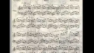Etude for piano solo