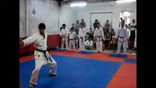 Ray Jitte Karate CBKT exame faixa preta