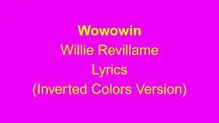 3 Compiled Songs With Lyrics On-screen In Inverted Colors Part 1