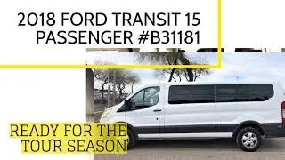 2018 FORD TRANSIT 15 PASSENGER #B31181