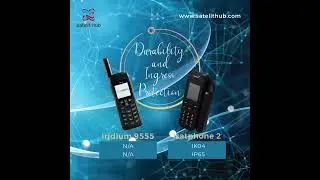 Iridium 9555 vs Isatphone 2 #fyp #comparison #facts #education #satellite #phone #stayconnected