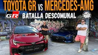 &iquest;Toyota GR Corolla vs Mercedes AMG GT? &iexcl;Dos bestias cara a cara!