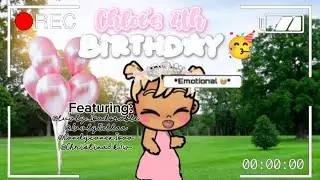 Chloe's 4th birthday!! || With Voice 🔊 || Avatar world 🌍 || Mistii 🎀