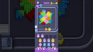 Pixel Flow _ Level 59 #games #gaming #mobilegame #pixelflow #sorts #sortpuzzlegame