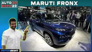 Maruti Fronx Walkaround | 2023 Auto Expo | Motorbeam