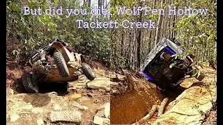 But did you die... Wolf Pen Hollow Tackett Creek