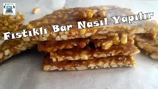 🥜Evde Yer Fıstıklı Krokan Nasıl Yapılır, Tarifi Yer Fıstıklı Bar nasıl  yapılır
