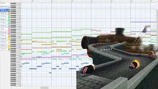 マリオカートDS キラーシップ BGM MIDI　Mario Kart DS - Airship Fortress Music MIDI