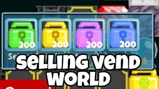 Growtopia | Selling VENDING WORLD!