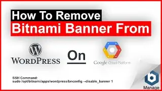How to Remove Bitnami Banner from Wordpress on Google Cloud Platform | In 30 seconds ⚡ | 2021 Method