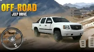 🔥Off-Road Jeep Drive Gameplay | Extreme Desert Driving Challenge #OffRoad #JeepDrive #DrivingGame