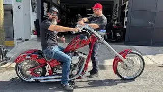 Motocicleta DETROIT CHOPPER 2005  cluch seco motor S&S 117&rdquo;  &iexcl;Preciosa moto ex&oacute;tica!