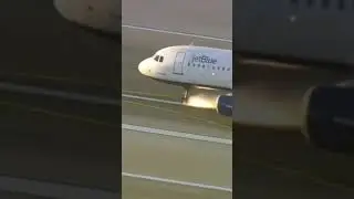 plane crash landing after the nosegear went wrong #shorts