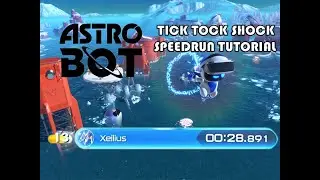 Astro Bot Tick Tock Shock Speedrun Tutorial