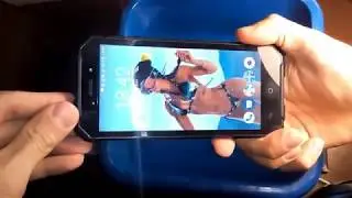 UleFone Armor X тест IP68 на водонепроницаемость Water test