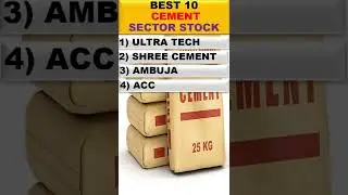 BEST TOP 10 CEMENT SECTOR STOCK IN 2022