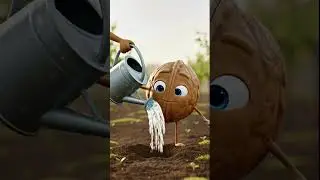Walnut Production Process | From Orchard to Oil Factory 🌰 | Animated Farming Story