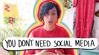 CREATE A CAREER WITHOUT SOCIAL MEDIA * FULL TIME ARTIST SMALL SOCIAL MEDIA FOLLOWING *