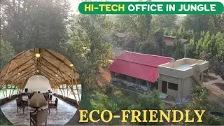 Jungle में बना Eco-friendly hi-tech Office | Vernacular Architecture | Forest | Nature | 00046