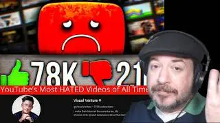 Lance B Reacting to Visual Venture @VisualVenture '' YouTube&rsquo;s Most HATED Videos of All Time ''