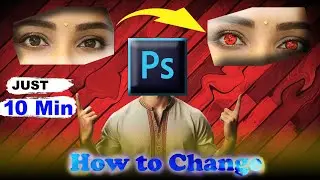 How to Change Eye Color in Photoshop 2024 – Step-by-Step Tutorial! | Sahat Tech Studio