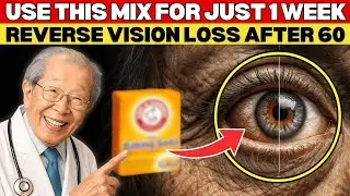 Japan's Oldest Doctor: REVERSE Vision Loss QUICK By Mixing These Two Kitchen Ingredients