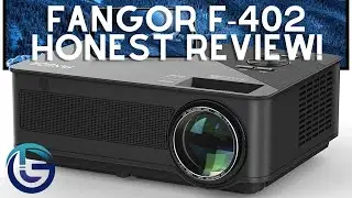 THE BEST PROJECTOR WITH WIFI & BLUETOOTH! FANGOR F-402 Review!