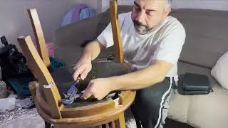 SAVE $200! How to Fix Severed Wooden Chair Legs with Screws & Brackets (Easy DIY)