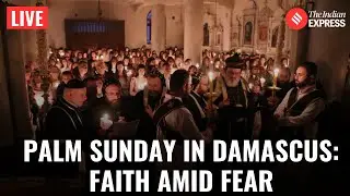 LIVE: Palm Sunday Celebrations in Damascus Under Islamist Rule | Syria Crisis | Middle East