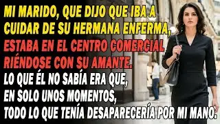 Mi Marido Usó A Su Hermana Enferma De Excusa Para Irse Con Su Amante Al Centro Comercial Y Lo Pa