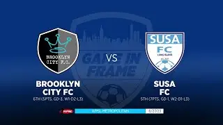 Highlights: Brooklyn City FC vs SUSA | WPSL: Metropolitan Conference | 6.27.23