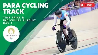 Para Cycling - Time Trial & Individual Pursuit Qualifying & Finals | Day 3 | Paris 2024 Paralympics
